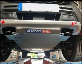 Protección frontal en 8mm Ford Ranger T8 PX4 (3.0 - 4IL, 2.0 TdCi 2023->)
